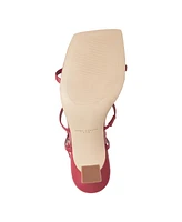 Marc Fisher Ltd Women's Dennie Caged Tapered Heel Sandals