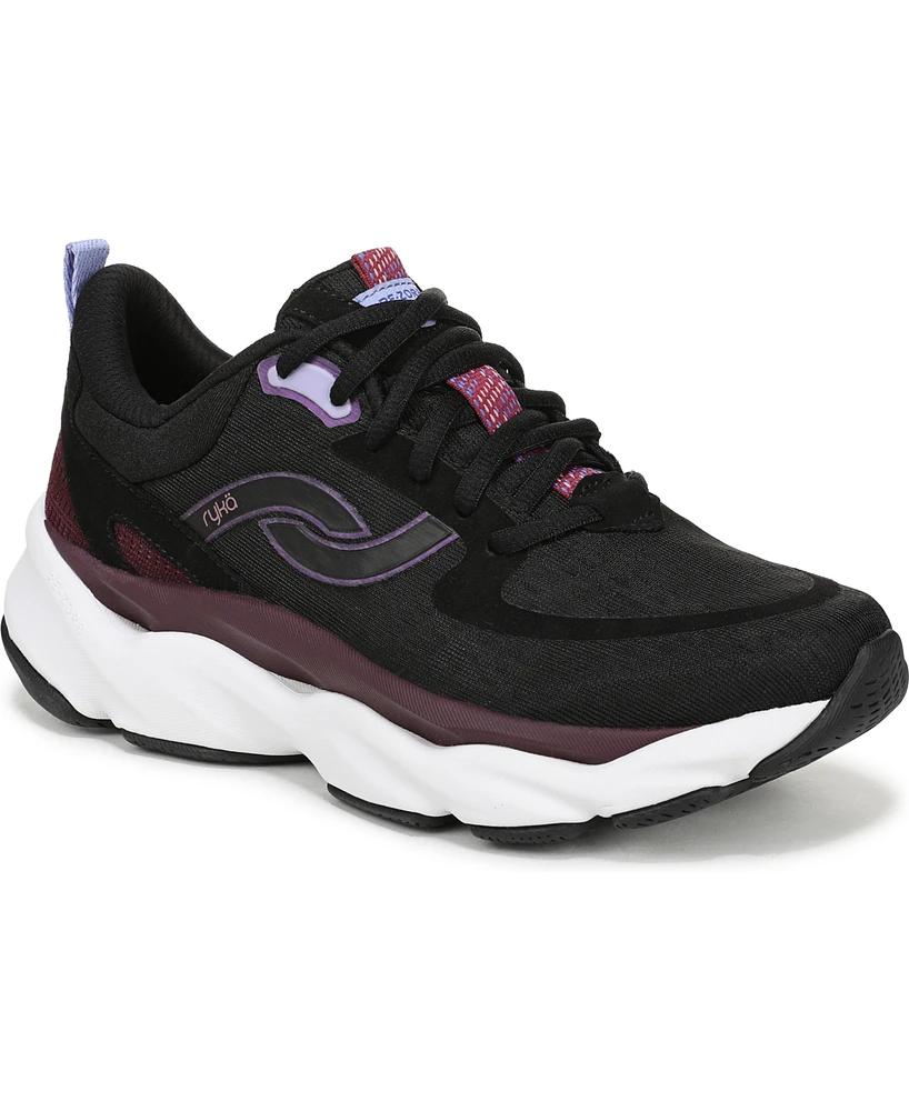 Ryka Women's Rezorb Max Lace Up Walking Sneakers