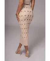 Jluxlabel Women's Morgan Knit Maxi Skirt