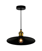 Cwi Lighting 9" Metal Brave 1 Mini Pendant