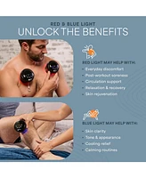 Lifepro Relievacup Pro 4-in-1 Red Light Therapy Cupping Massager Set – Portable Rechargeable Cupping Therapy Device for Muscle Relief & Skin Fi