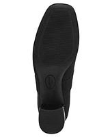 Anne Klein Women's Toni Stretch Block Heel Tailored Pumps