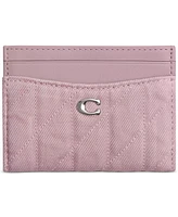 Coach Essential Denim Card Case
