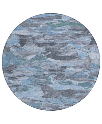 Addison Chantille Machine Washable ACN1346 8'x8' Round Area Rug