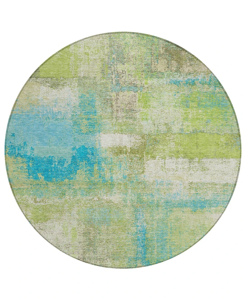 Addison Chantille Machine Washable ACN1356 8'x8' Round Area Rug