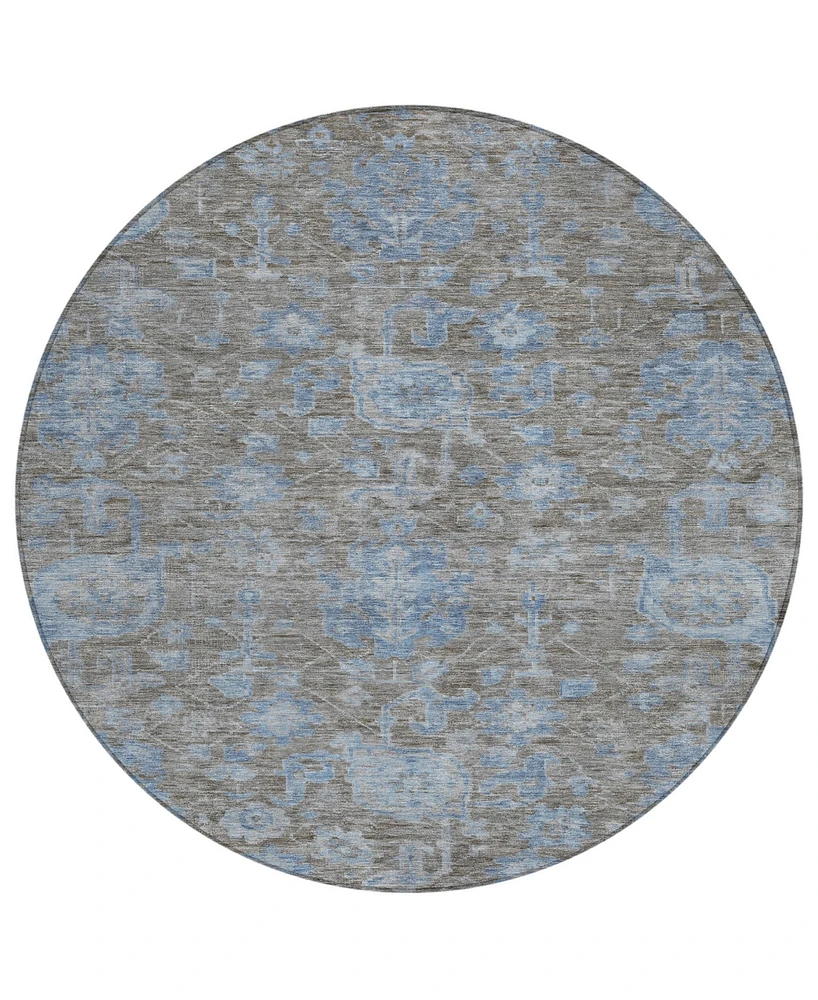 Addison Chantille Machine Washable ACN1376 8'x8' Round Area Rug
