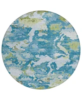 Addison Chantille Machine Washable ACN1386 8'x8' Round Area Rug