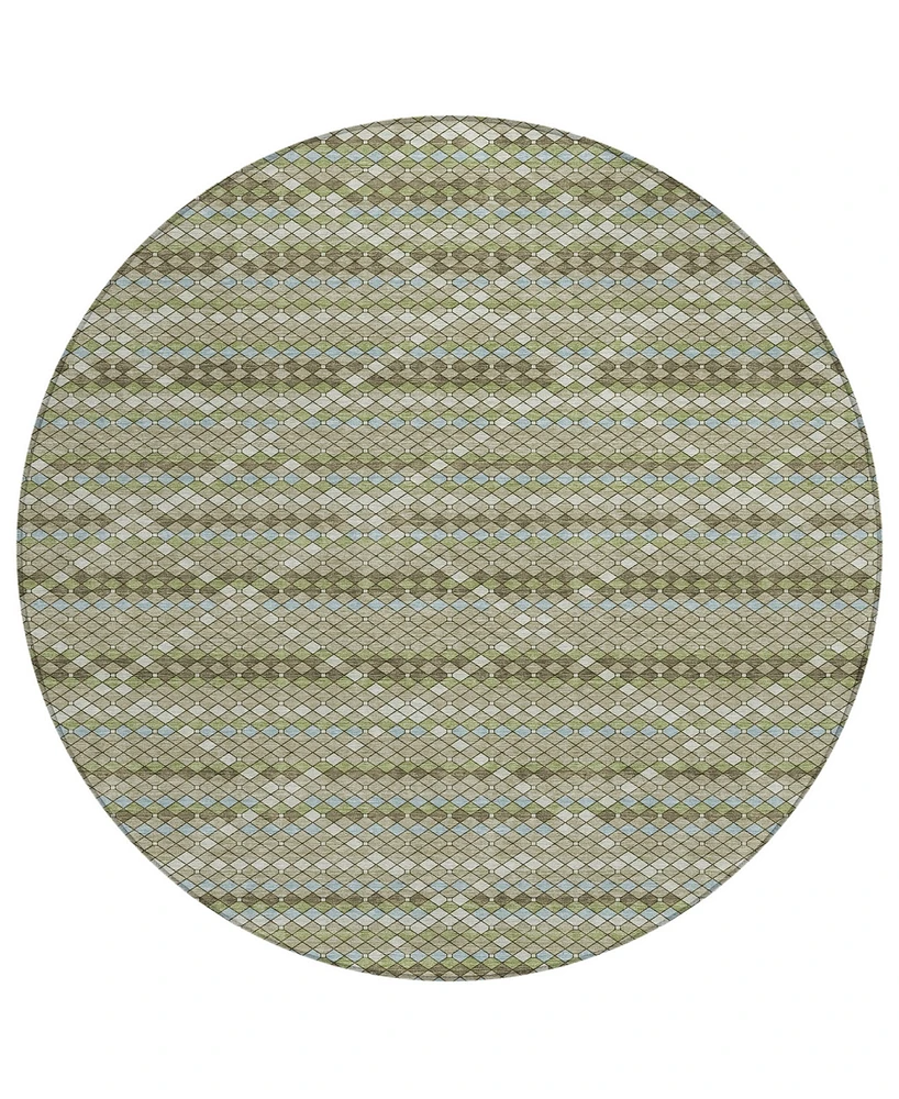 Addison Chantille Machine Washable ACN1436 8'x8' Round Area Rug