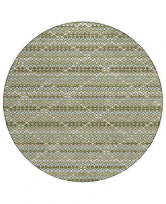 Addison Chantille Machine Washable ACN1436 8'x8' Round Area Rug