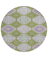 Addison Chantille Machine Washable ACN1446 8'x8' Round Area Rug