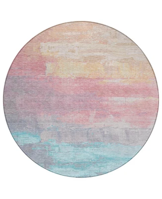 Addison Chantille Machine Washable ACN1480 8'x8' Round Area Rug