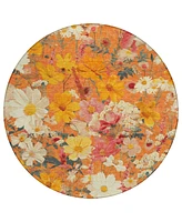 Addison Chantille Machine Washable ACN1510 8'x8' Round Area Rug