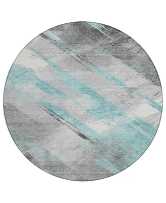 Addison Chantille Machine Washable ACN1540 8'x8' Round Area Rug