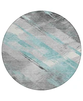 Addison Chantille Machine Washable ACN1540 8'x8' Round Area Rug