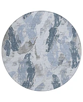 Addison Chantille Machine Washable ACN1600 8'x8' Round Area Rug