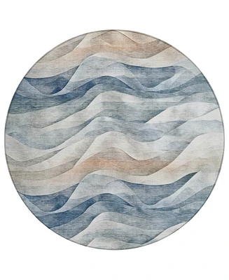 Addison Chantille Machine Washable ACN1620 8'x8' Round Area Rug