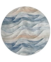 Addison Chantille Machine Washable ACN1620 8'x8' Round Area Rug
