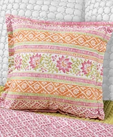J by J Queen Bold Shiloh Decorative Pillow, 18" x 18"