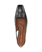 Franco Sarto Women's Lyanna Square Toe Slingback Pumps