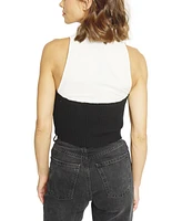 Central Park West Women's Halter Twofer Top