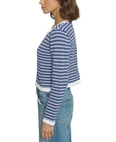 Central Park West Women's Novelty Zipup Cardigan