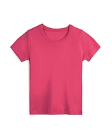 Mightly Girls Fair Trade Organic Cotton Ribbed Scoop Neck Tee