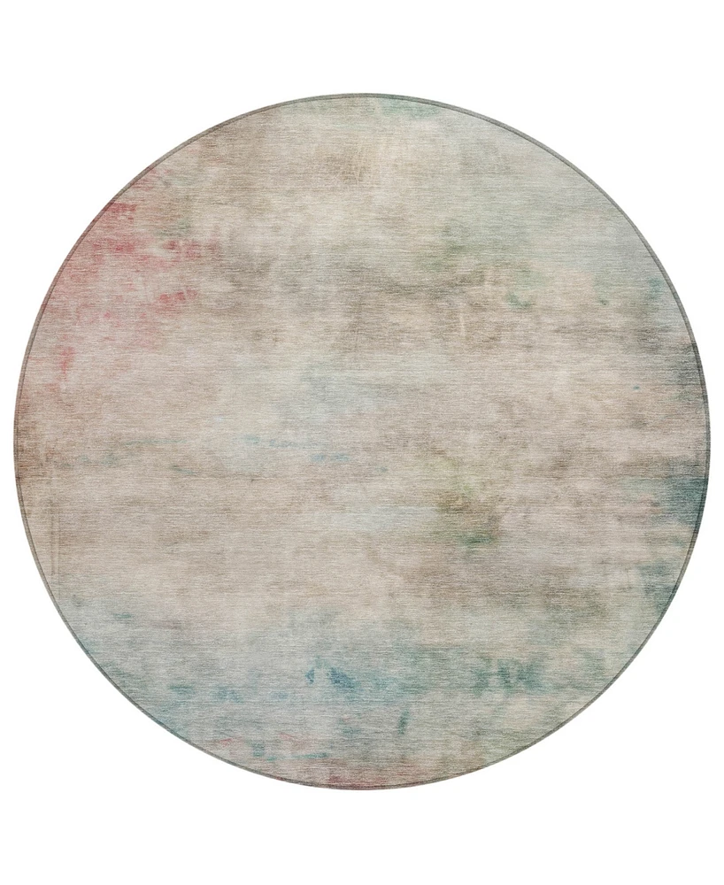 Addison Chantille Machine Washable ACN1235 8'x8' Round Area Rug