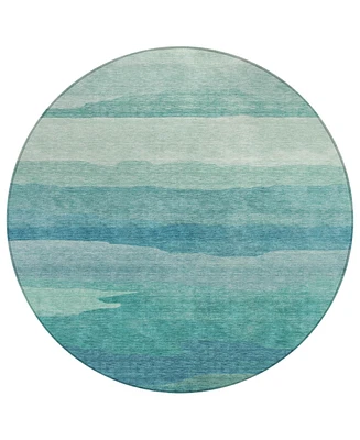 Addison Chantille Machine Washable ACN1254 8'x8' Round Area Rug