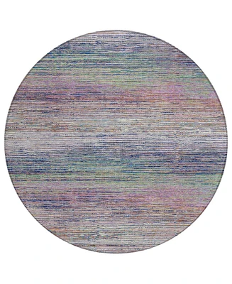 Addison Chantille Machine Washable ACN1265 8'x8' Round Area Rug