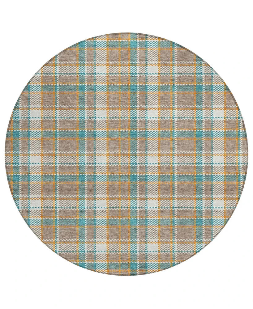 Addison Chantille Machine Washable ACN1300 8'x8' Round Area Rug