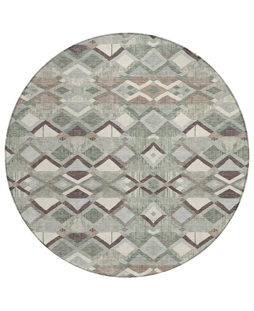 Addison Chantille Machine Washable ACN1310 8'x8' Round Area Rug