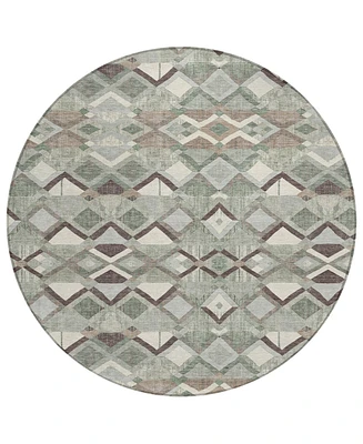 Addison Chantille Machine Washable ACN1310 8'x8' Round Area Rug