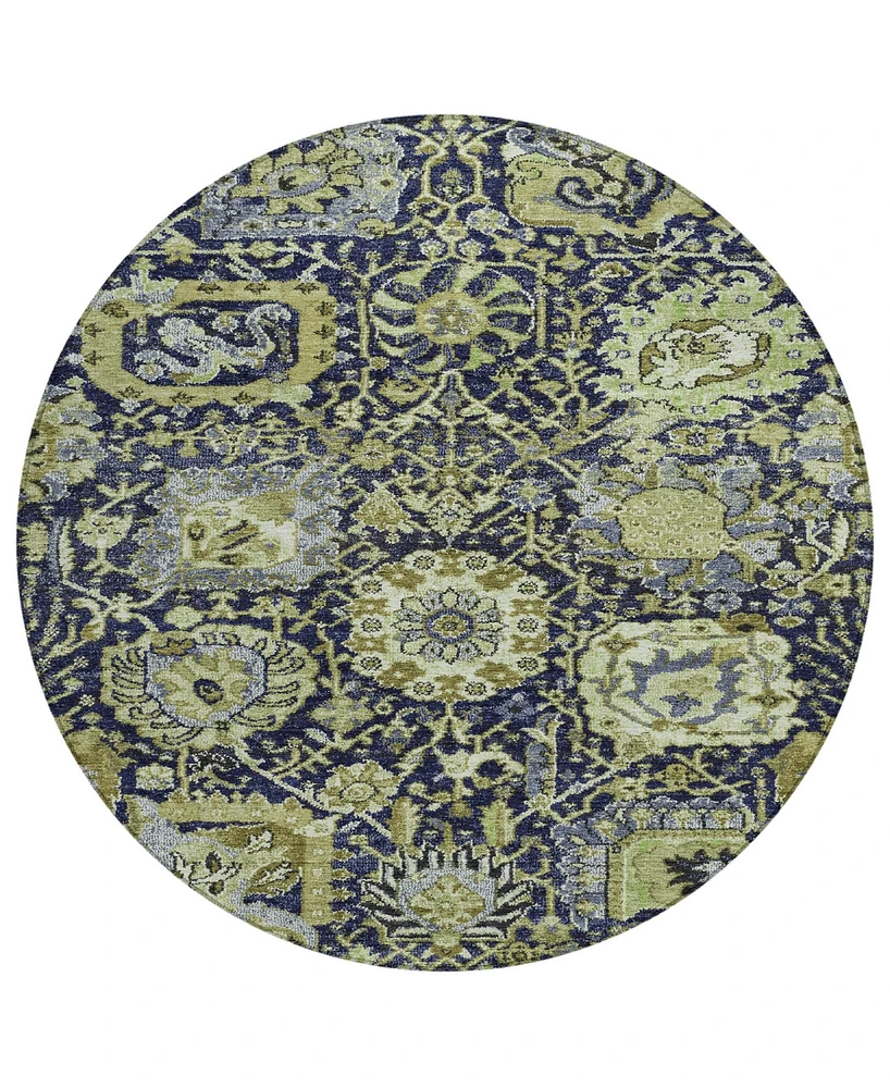 Addison Chantille Machine Washable ACN1321 8'x8' Round Area Rug