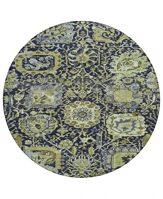 Addison Chantille Machine Washable ACN1321 8'x8' Round Area Rug