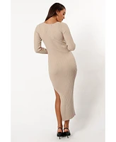 Petal and Pup Women's Ainsley Long Sleeve Midi Dress