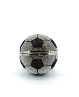 Like Dreams Striker Small Rhinestone Soccer Clutch Bag