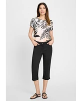 Olsen Women's Mona Fit Slim Leg Capri