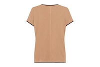 Olsen Women's Palm Print T-Shirt