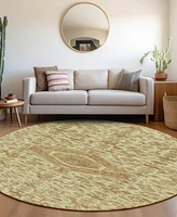Addison Chantille Machine Washable ACN1225 8'x8' Round Area Rug