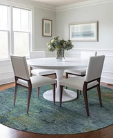 Addison Chantille Machine Washable ACN1287 8'x8' Round Area Rug