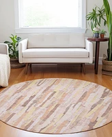 Addison Chantille Machine Washable ACN1318 8'x8' Round Area Rug