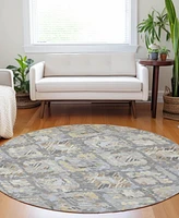 Addison Chantille Machine Washable ACN1329 8'x8' Round Area Rug