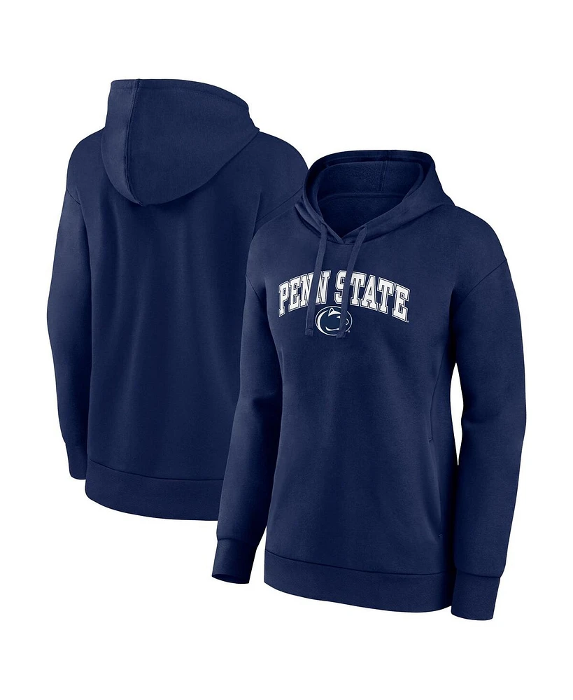Fanatics Women's Navy Penn State Nittany Lions Campus Pullover Hoodie