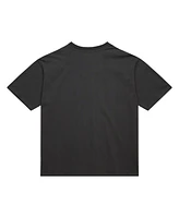 Mitchell & Ness Women's Charcoal Chicago Bulls Hardwood Classics Oversized Boyfriend T-Shirt