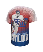 Mitchell & Ness Men's Lawrence Taylor Gray New York Giants Burst Retired Player T-Shirt