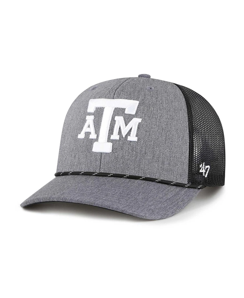 '47 Brand Men's Gray Texas A&M Aggies Carbon Rope Adjustable Hat