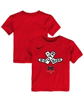 Nike Toddler Red Chicago White Sox 2025 City Connect Logo T-Shirt
