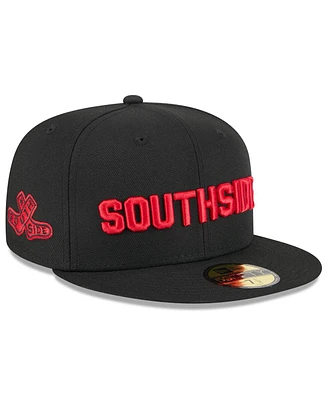 New Era Men's Black Chicago White Sox 2025 City Connect Fan Pack 59FIFTY Fitted Hat