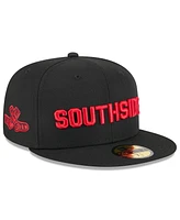 New Era Men's Black Chicago White Sox 2025 City Connect Fan Pack 59FIFTY Fitted Hat