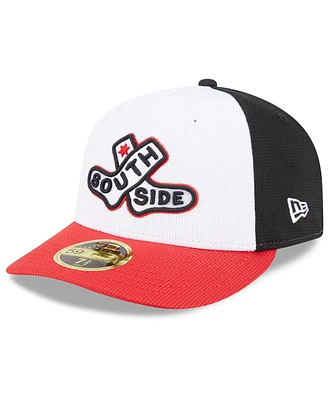 New Era Men's White/Red Chicago White Sox 2025 City Connect Batting Practice Low Profile 59FIFTY Fitted Hat